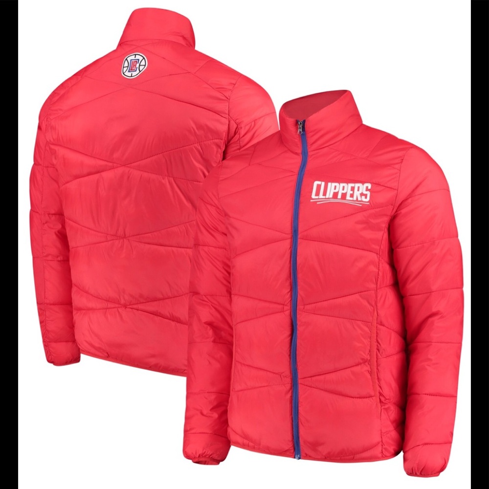 LA Clippers G-III Blitz Full-Zip Packable Jacket
